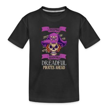 Horreur Pirate Bateau Pirate Pirate Captain Horreur - T-shirt bio Premium Enfant - noir - Devant