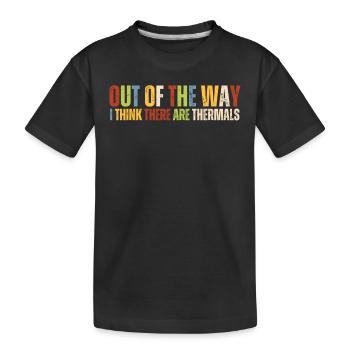 I believe there are thermal rc sailors - Kids' Premium Organic T-Shirt - black - Front