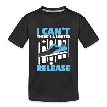 Shoe Collector Sneaker Collector Sneakerhead - Kids' Premium Organic T-Shirt - black - Front