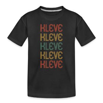 Kleverin Klever Kleve - T-shirt bio Premium Enfant - noir - Devant