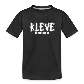 Kleverin Klever Kleve - T-shirt bio Premium Enfant - noir - Devant