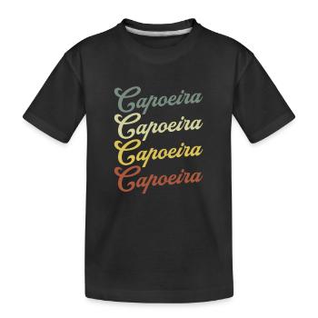 Capoeira - T-shirt bio Premium Enfant - noir - Devant