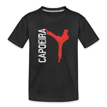Capoeira - T-shirt bio Premium Enfant - noir - Devant