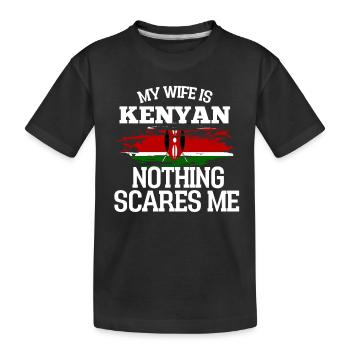 Kenya - T-shirt bio Premium Enfant - noir - Devant