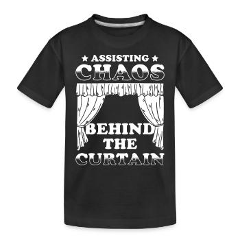 Assistant Stage Manager Job-geschenk - Kinder Premium Bio T-Shirt - Schwarz - Vorne