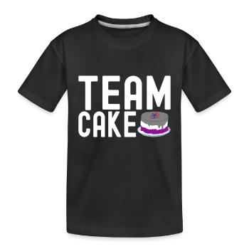 Asexuel Ace - Kids' Premium Organic T-Shirt - black - Front