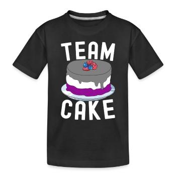 Asexuel Ace - Kids' Premium Organic T-Shirt - black - Front