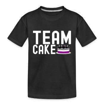 Asexuel Ace - Kids' Premium Organic T-Shirt - black - Front