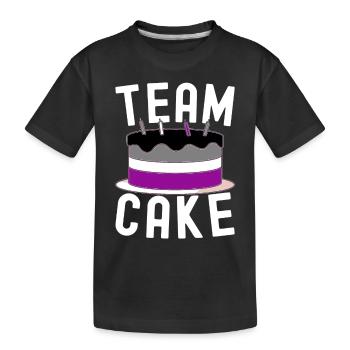 Asexuel Ace - Kids' Premium Organic T-Shirt - black - Front