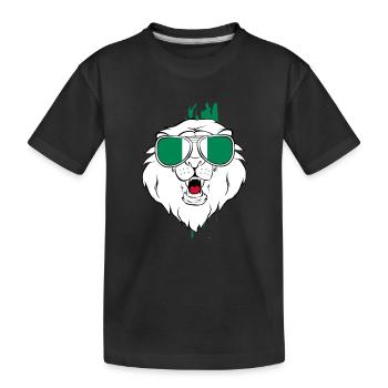 Nigéria - T-shirt bio Premium Enfant - noir - Devant