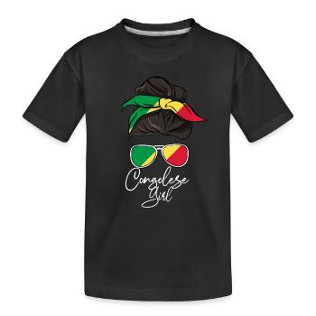 Congo - T-shirt bio Premium Enfant - noir - Devant