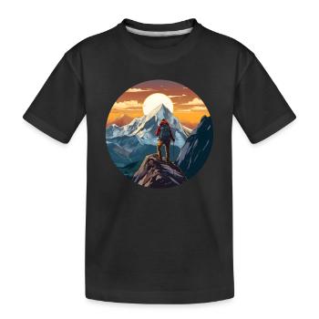 Alpinisme - T-shirt bio Premium Enfant - noir - Devant