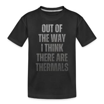 I believe there are thermal rc sailors - Kids' Premium Organic T-Shirt - black - Front