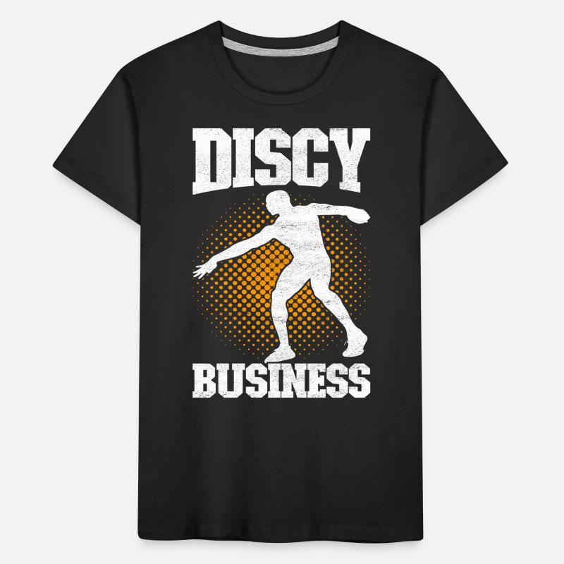Lanceur de disque Lancer de disque T-shirt bio Premium Enfant