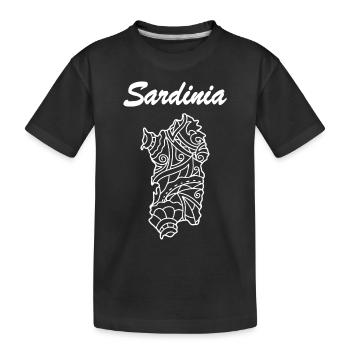 Sardaigne Insel Italien Sardaigne Italie - T-shirt bio Premium Enfant - noir - Devant