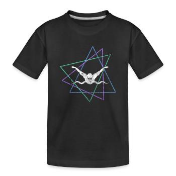 Nager - T-shirt bio Premium Enfant - noir - Devant