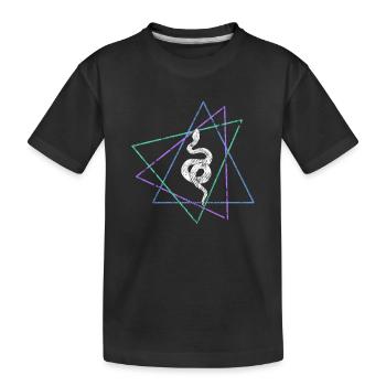 Serpent - T-shirt bio Premium Enfant - noir - Devant