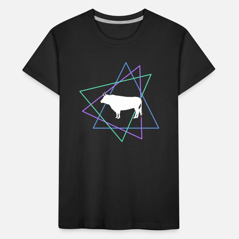 Cow Kids' Premium Organic T-Shirt