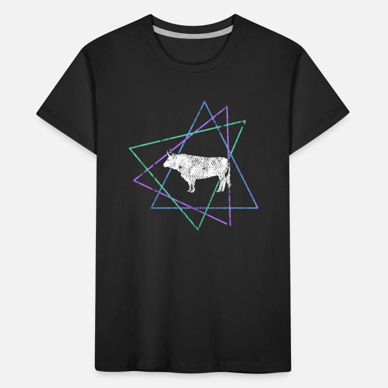 Cow Kids' Premium Organic T-Shirt