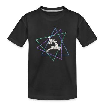 Élan - T-shirt bio Premium Enfant - noir - Devant