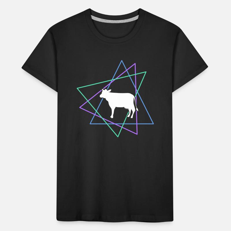 Cow Kids' Premium Organic T-Shirt