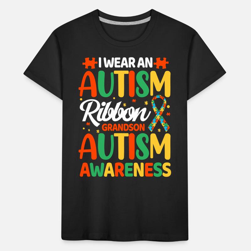 Autisme Autiste T-shirt bio Premium Enfant