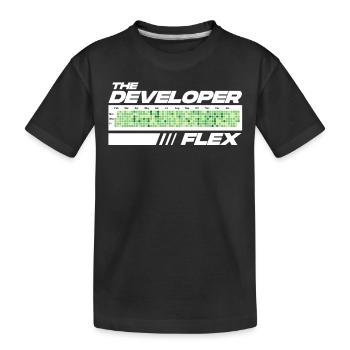 Programmeur Humour Coding Blagues Développeur - T-shirt bio Premium Enfant - noir - Devant