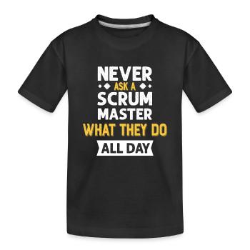 Programmeur Humour Coding Blagues Développeur - T-shirt bio Premium Enfant - noir - Devant