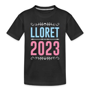 Lloret De Mar 2023 - T-shirt bio Premium Enfant - noir - Devant