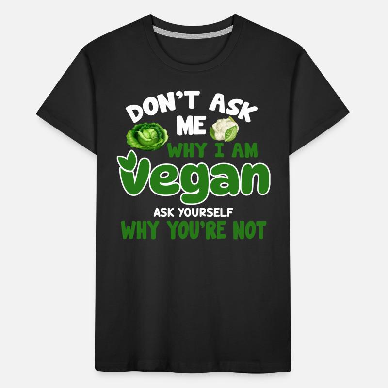 Véganisme végétalien T-shirt bio Premium Enfant