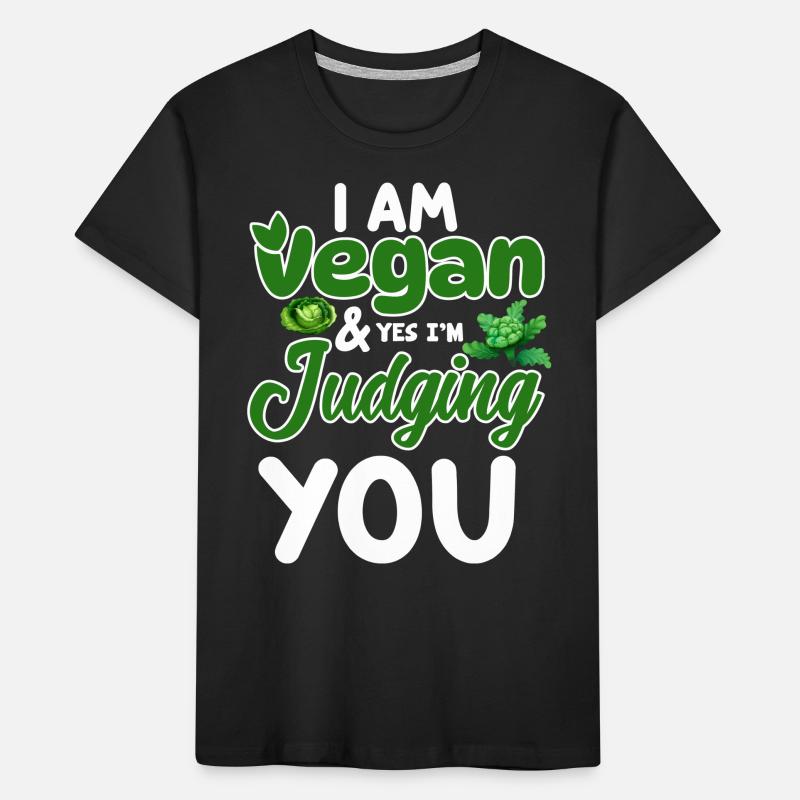 Véganisme végétalien T-shirt bio Premium Enfant