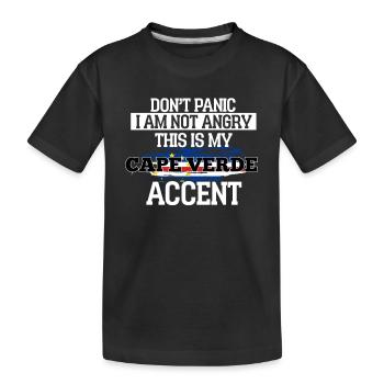 Cap-Vert - T-shirt bio Premium Enfant - noir - Devant