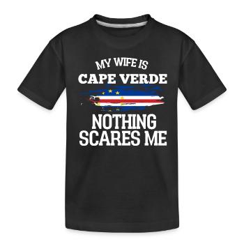 Cap-Vert - T-shirt bio Premium Enfant - noir - Devant