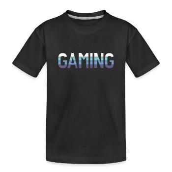 Jeu - T-shirt bio Premium Enfant - noir - Devant