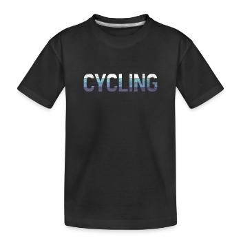 Bicyclette - T-shirt bio Premium Enfant - noir - Devant