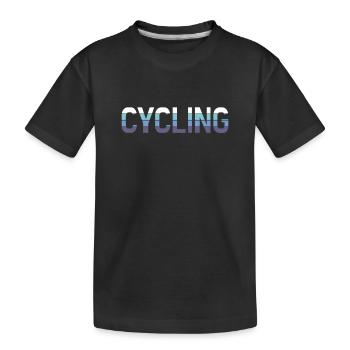 Bicyclette - T-shirt bio Premium Enfant - noir - Devant