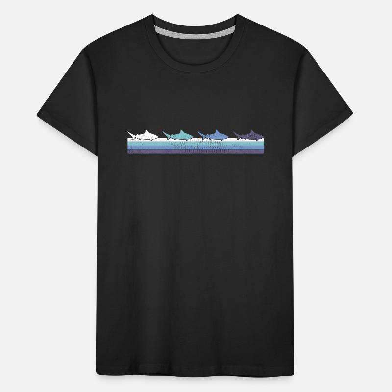 Requin T-shirt bio Premium Enfant