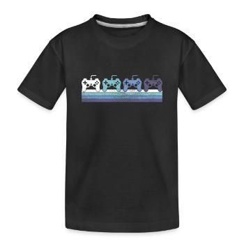 Jeu - T-shirt bio Premium Enfant - noir - Devant