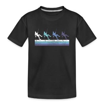 Grimper - T-shirt bio Premium Enfant - noir - Devant