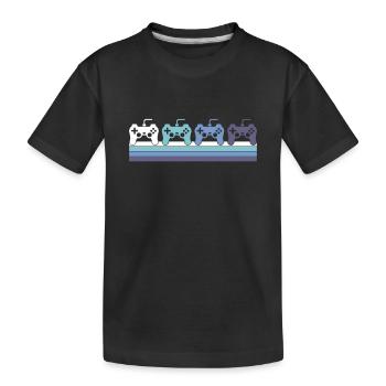 Jeu - T-shirt bio Premium Enfant - noir - Devant