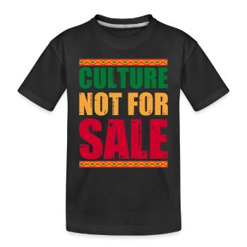 Black History Month Black History - Kinder Premium Bio T-Shirt - Schwarz - Vorne
