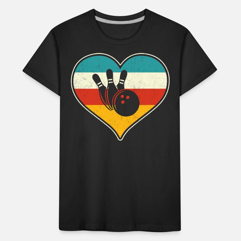 Bowling Kinder Premium Bio T-Shirt