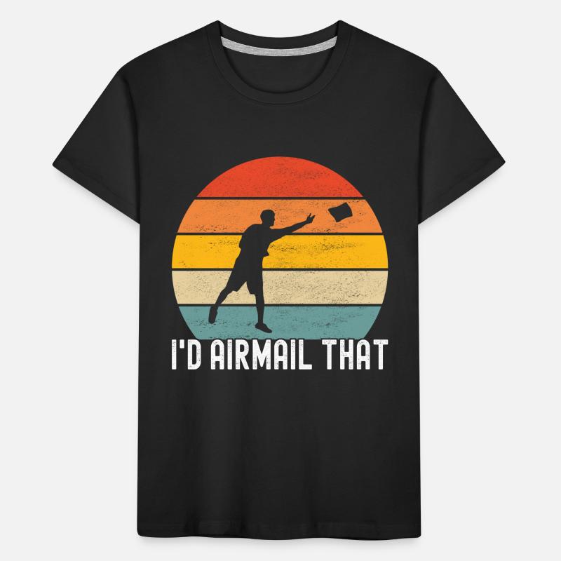 Cornhole Player Cornhole Board T-shirt bio Premium Enfant