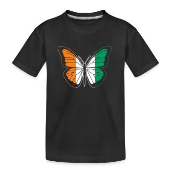 Côte d’Ivoire - T-shirt bio Premium Enfant - noir - Devant