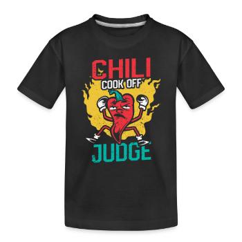 Chili Cook Off Richter Funny Mexican BCC Chili - T-shirt bio Premium Enfant - noir - Devant