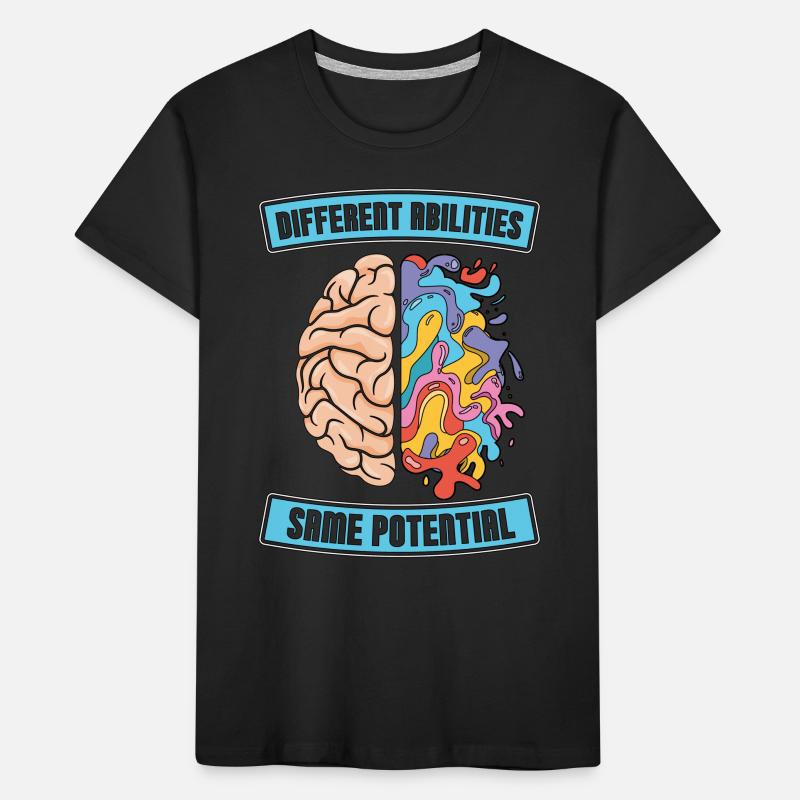 IEP Different Abilities Same Potential Educator Kids' Premium Organic T-Shirt