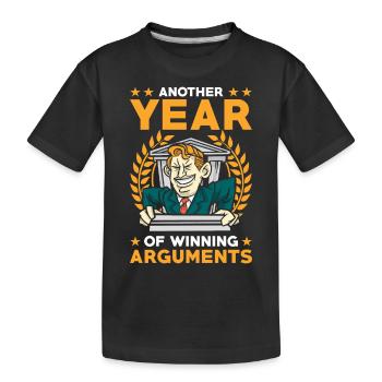 Anwalt Geburtstagsgeschenk - Kinder Premium Bio T-Shirt - Schwarz - Vorne