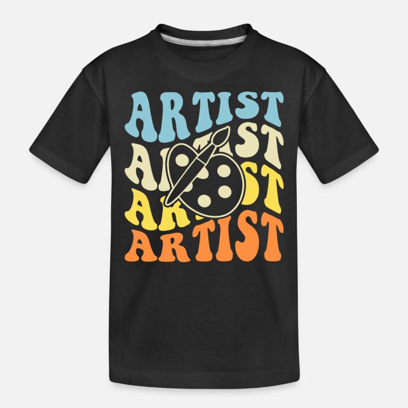 Artiste - T-shirt bio Premium Enfant - noir