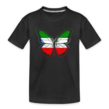 Guinée équatoriale - T-shirt bio Premium Enfant - noir - Devant