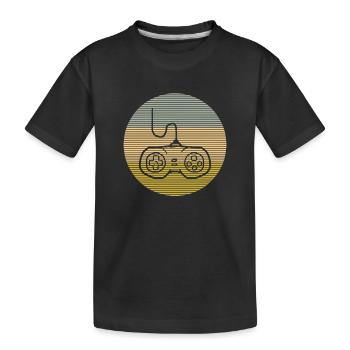 Jeu - T-shirt bio Premium Enfant - noir - Devant